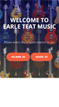 Mobile Screenshot of earleteatmusic.com